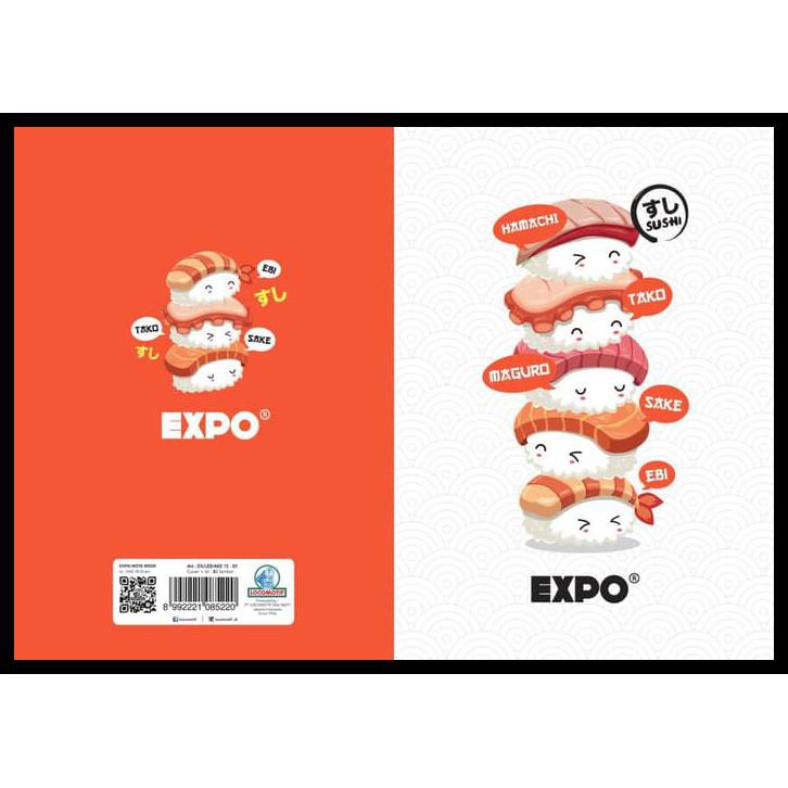 

Buku Tulis Expo 42 lembar Locomotif JAPAN - boxy campus boxi