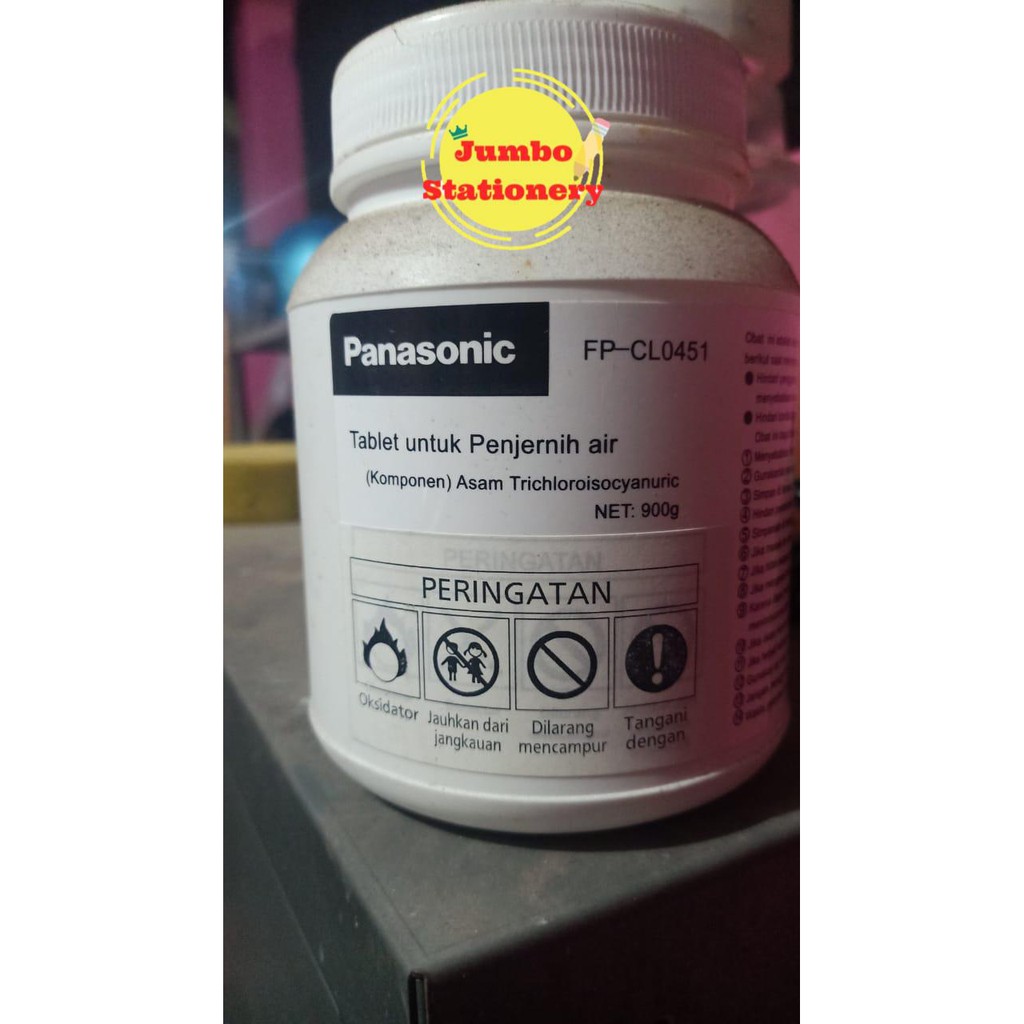 Kaporit Chlorine Klorin Tablet Asli Panasonic High Density