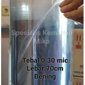 Mika kaku Meteran Tebal 0.30 Mic Utk Kotak Seserahan Souvenir Dll.