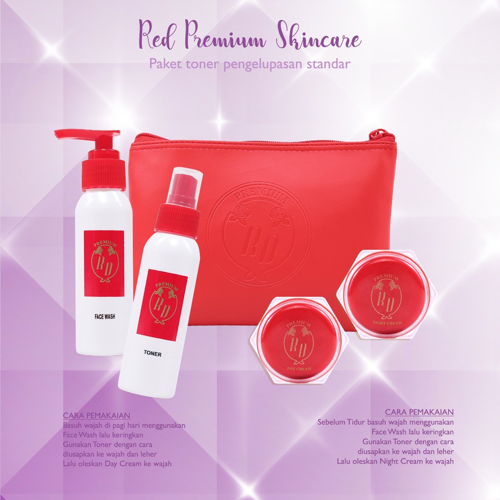 PAKET CREAM RD ARNI  + SERUM ORANGE (RED PREMIUM) - RD RED PREMIUM - PAKET CREAM RED PREMIUM