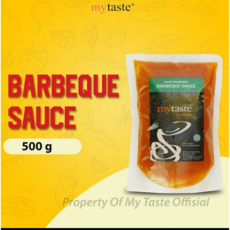 

MY TASTE BBQ SAUS ORIGINAL 500gr