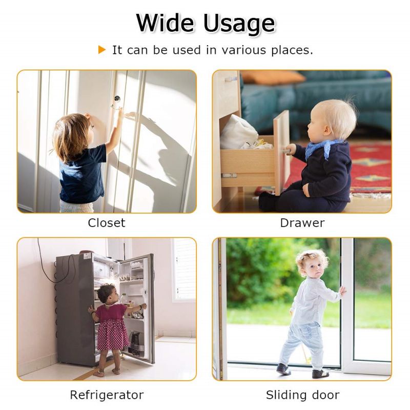 Kunci Kulkas Pengaman Anak Bayi/Kunci Pengaman Lemari/Child Window Safety Lock