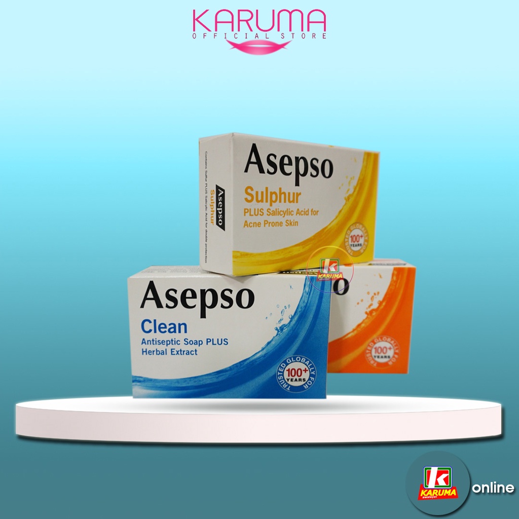 Sabun Asepso, Sabun Batang Asepso, Sabun Kesehatan Asepso 80gr