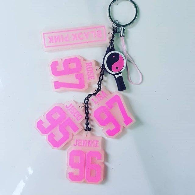 Blackpink keychain all members keyring gantungan kunci kpop Lisa jisoo rose jennie