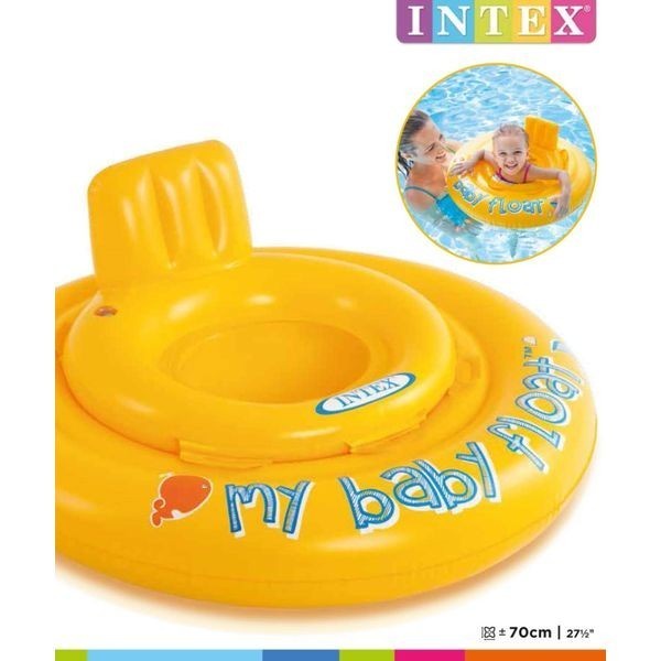 INTEX 56585 My Baby Float | Pelampung Ban Renang Duduk Bayi Anak (MBS)