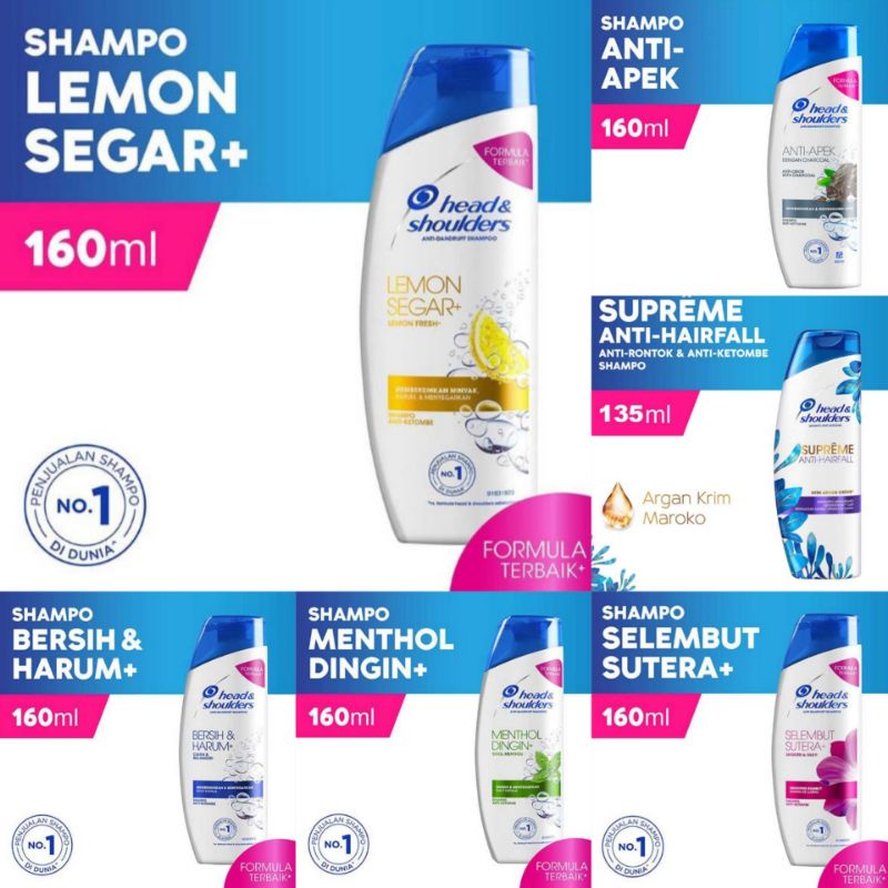 Head & Shoulders Shampoo 160ml