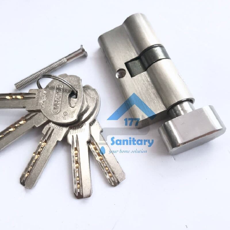 Silinder Kunci Knop BOLZANO- Cylinder Pintu 60mm 5 Pc Anak Kunci computer 5pc pintu jantung kuningan brass
