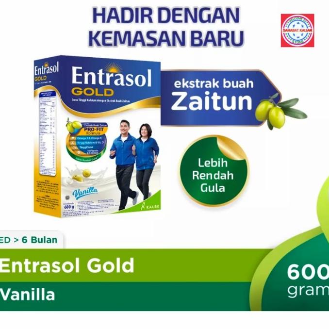 

[COD] ENTRASOL GOLD VANILLA 600GR PER 1 BOX [COD]
