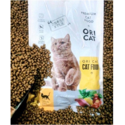 ORI CAT 1 KILO - Makanan Kucing Dryfood Kucing Makanan Kucing Tuna Premium Dry Food Snack Kucing