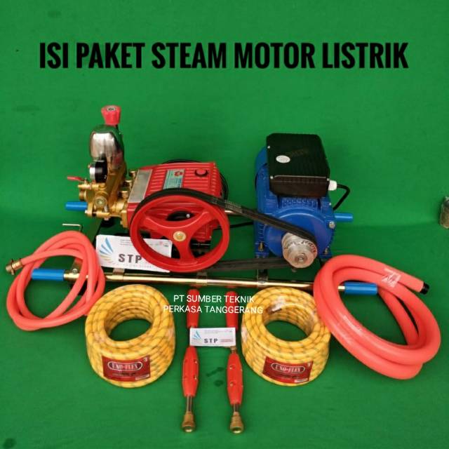 MESIN STEAM MOTOR SANCHIN SC-20 & DINAMO 1 HP