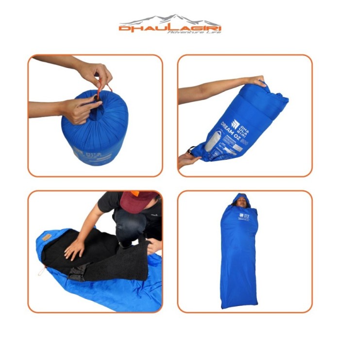 SB Sleeping Bag Dreamoz 500 DHAULAGIRI Kantong Tidur Camping Outdoor Hangat