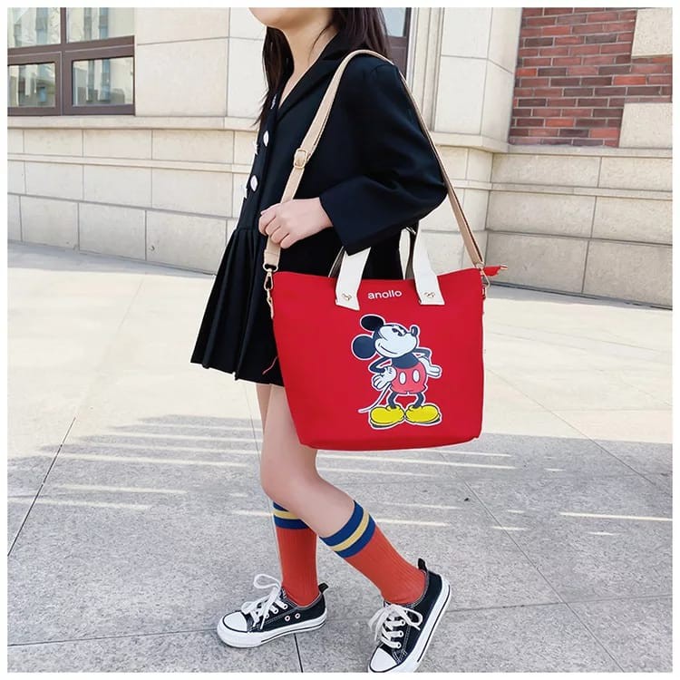 Tas Tote Bag MICKEY MOUSE Terbaru Bahan Tebal / Tas Tote Bag Wanita / Tas Wanita