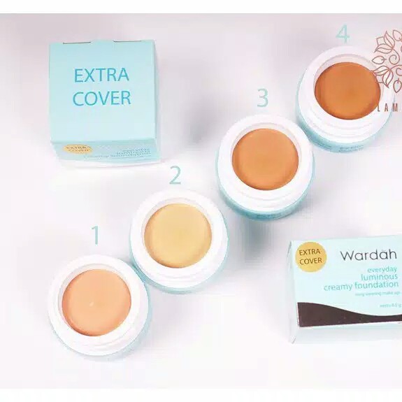 Wardah creamy foundation extra cover