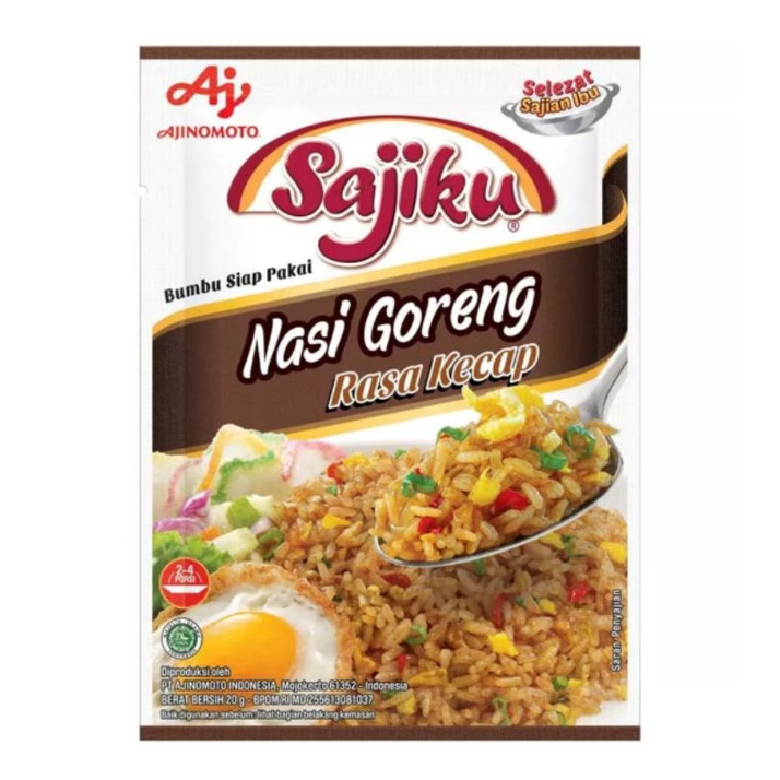 Sajiku Bumbu Nasi Goreng Kecap 20 gr Masak Instan
