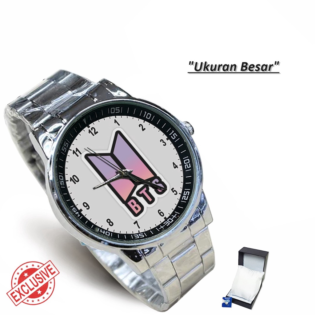 Jam Tangan Rantai Couple (BANGTAN BOYS) BTS 2 (Keren)