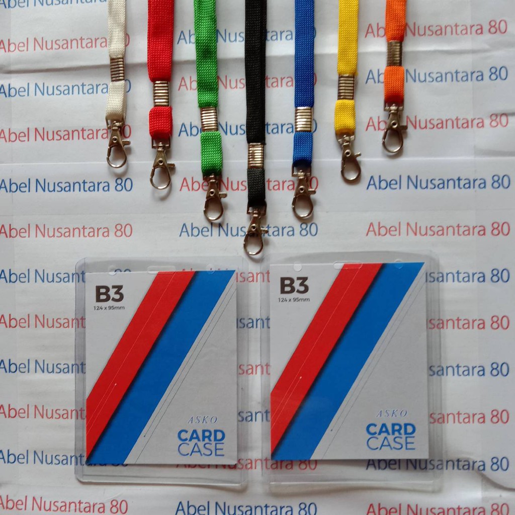 

Paket Card Case B3 dengan Tali Kait 1cm