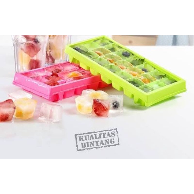 Cetakan Es Batu Puding Tempat Es Batu Jelly Puding