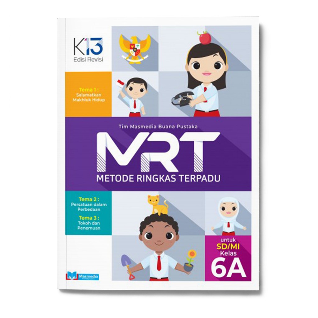 Buku Mrt Metode Ringkas Terpadu Kelas 6 A Tema 1 2 Dan 3 Shopee Indonesia