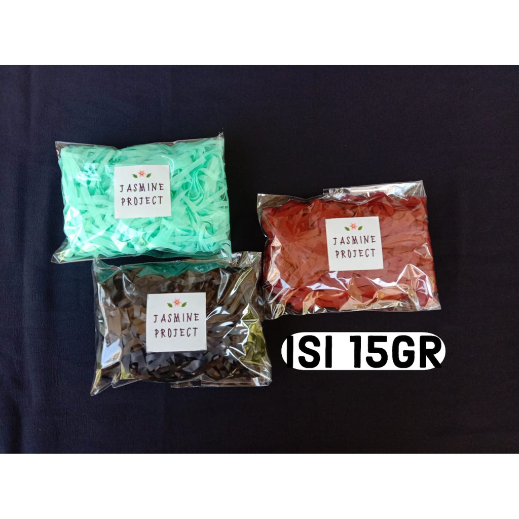 

Premium Kertas Potong Hampers Parcel Shredded Paper 15gr