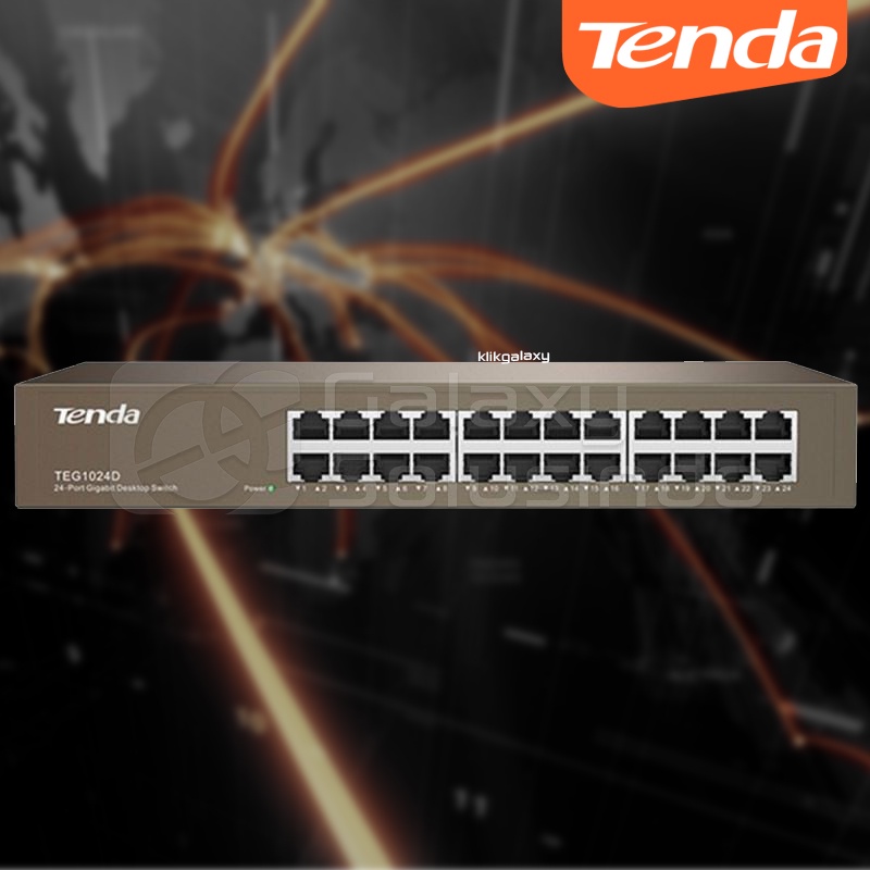 TENDA TEG1024D 24 Port Gigabit Ethernet Switch