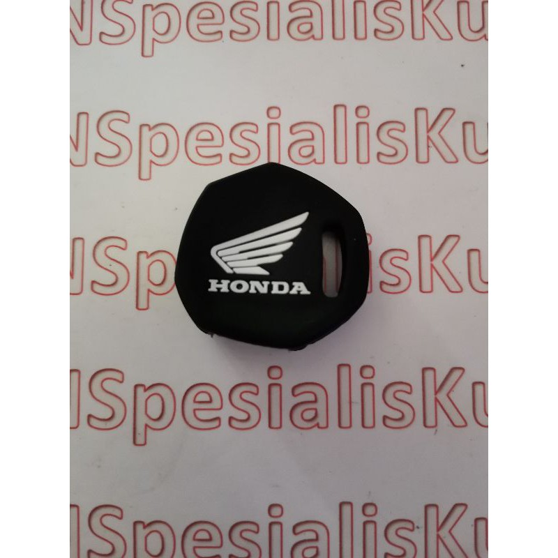 Kondom kunci motor Honda Beat,Vario,Supra,scoopy,pcx-Hitam putih