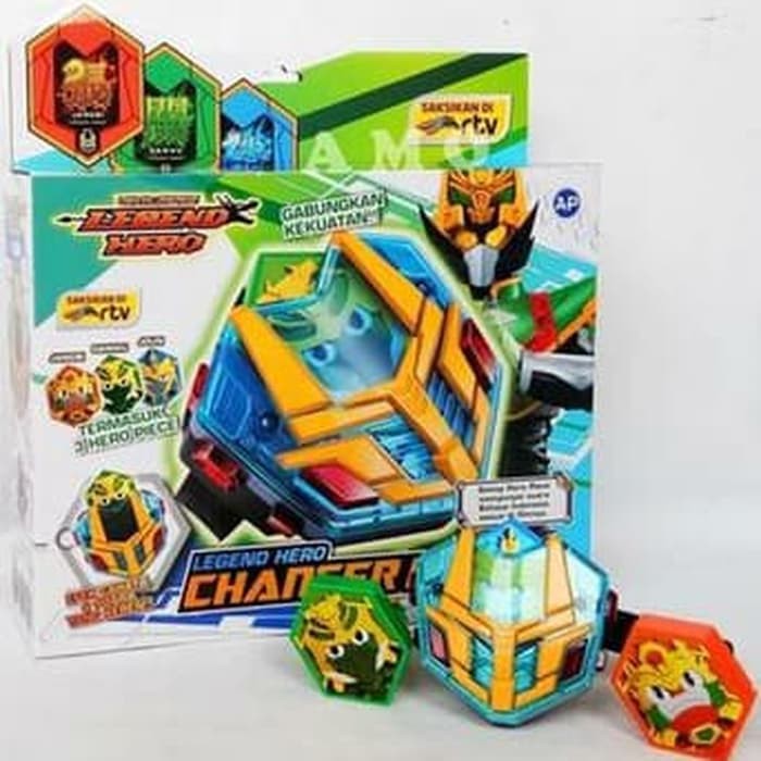 HARGA PROMO MAINAN ANAK ROBOT Entire Legend Hero Shield Changer DX