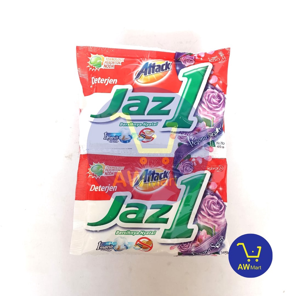 JAZ 1 / JAZ1 ATTACK RENCENG 6 SACHET X 60 GRAM - ALL VARIAN