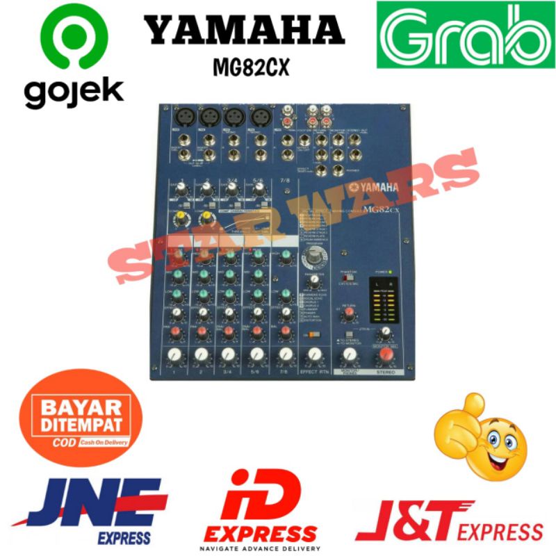 Mixer Audio Yamaha MG82CX 8Channel