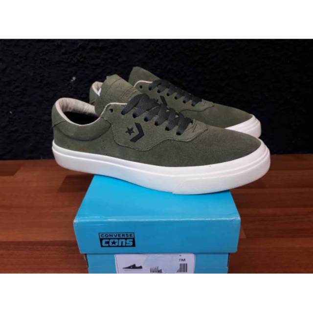 CONVERSE LOW L.LOPEZ ARMY PREMIUM BNIB MADE IN VIETNAM SIZE 40/41/42/43/44