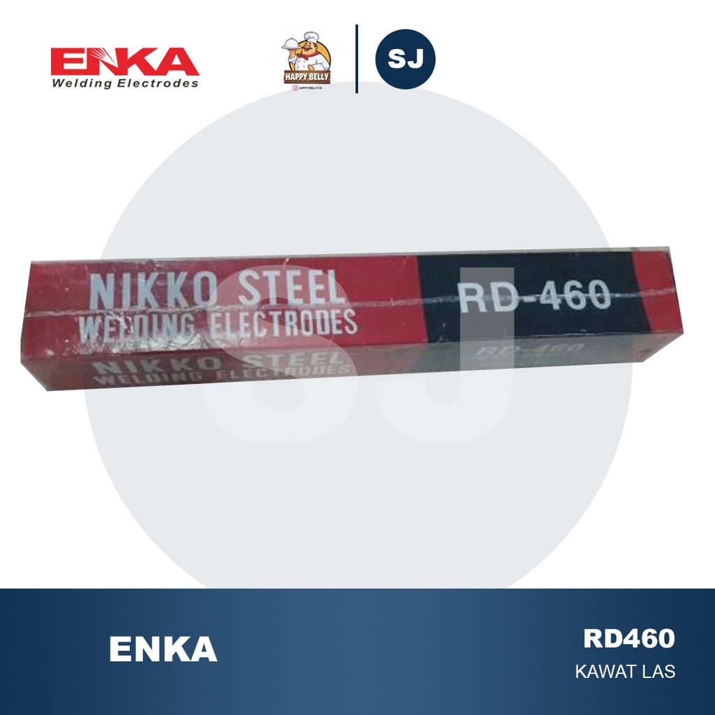 RD-460 2mm KAWAT LAS LISTRIK WELDING ELECTRODES NIKKO 1kg 2,0 mm RD460