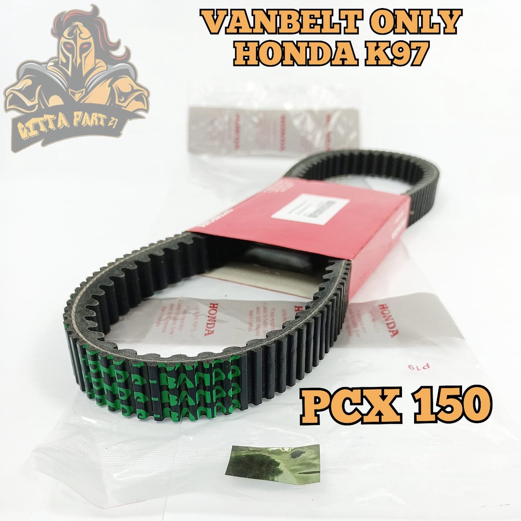 VANBELT V-BELT HONDA K97 PCX 150 KUALITAS ASLI ORIGINAL HONDA AHM PRESISI ANTI SELIP AWET DAN DIJAMIN MANTAP PCX 150