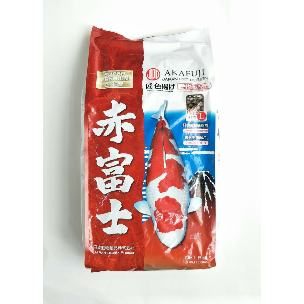 JPD AKAFUJI L 5KG  PAKAN KOI IMPORT JEPANG
