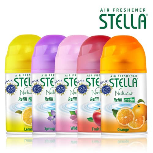 STELLA MATIC REFILL 160ML / REFILL STELLA MATIC / AIR FRESHENER