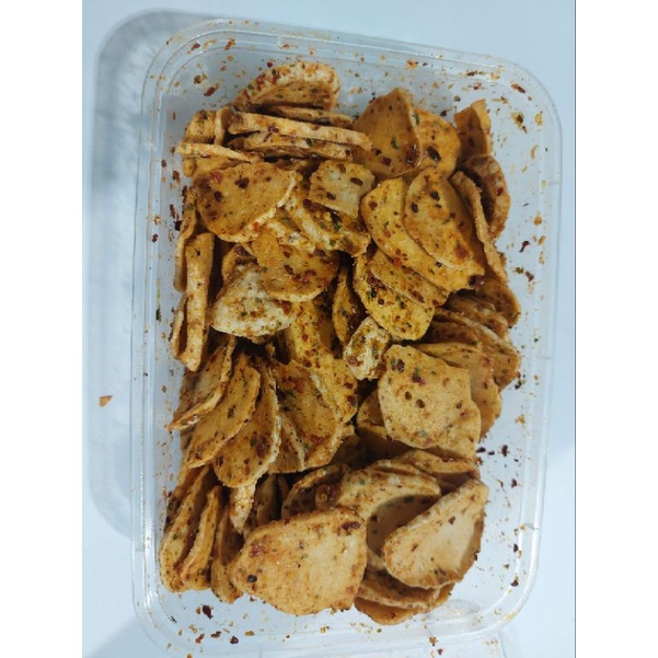 

Basreng Pedas Daun Jeruk