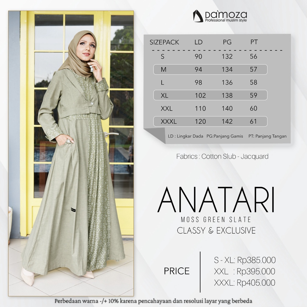 GAMIS TERBARU DAMOZA ANATARI