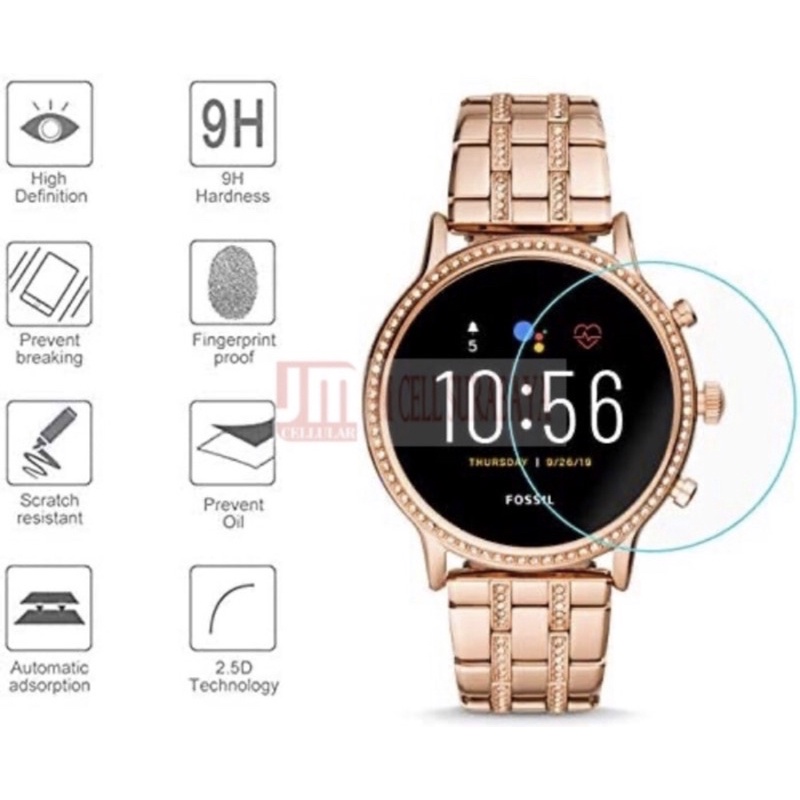 Anti Gores Kaca Tempered Glass Untuk Fosil Julianna HR Gen 5
