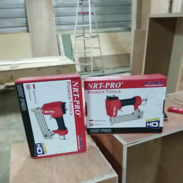 Nrt Pro F30 Mesin Airnailer Paku Tembak Kayu Portable Paku 30mm Air Nailer Pistol Paku Tenaga Angin
