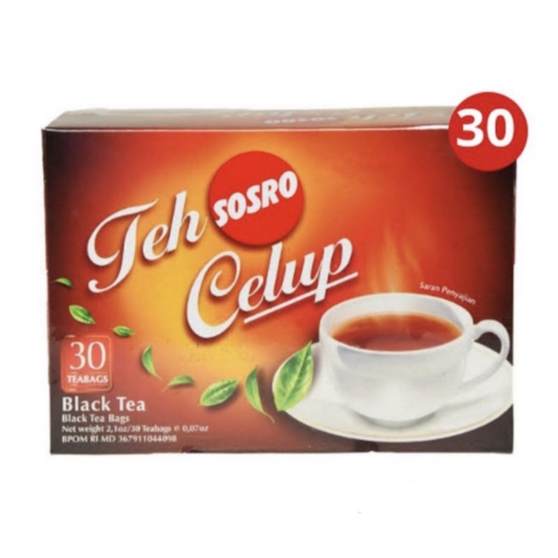 

Teh Sosro Celup Isi 30