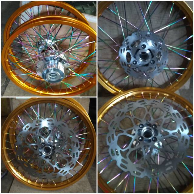 Paketan velg jari jari satria Fu