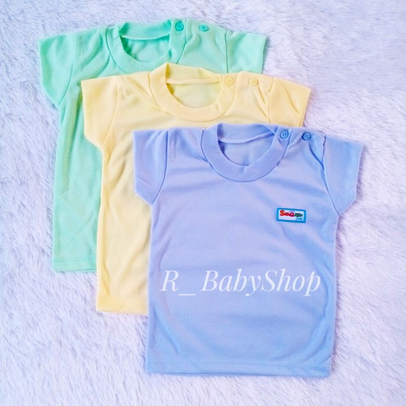 3pcs kaos oblong shaqueen / oblong bayi