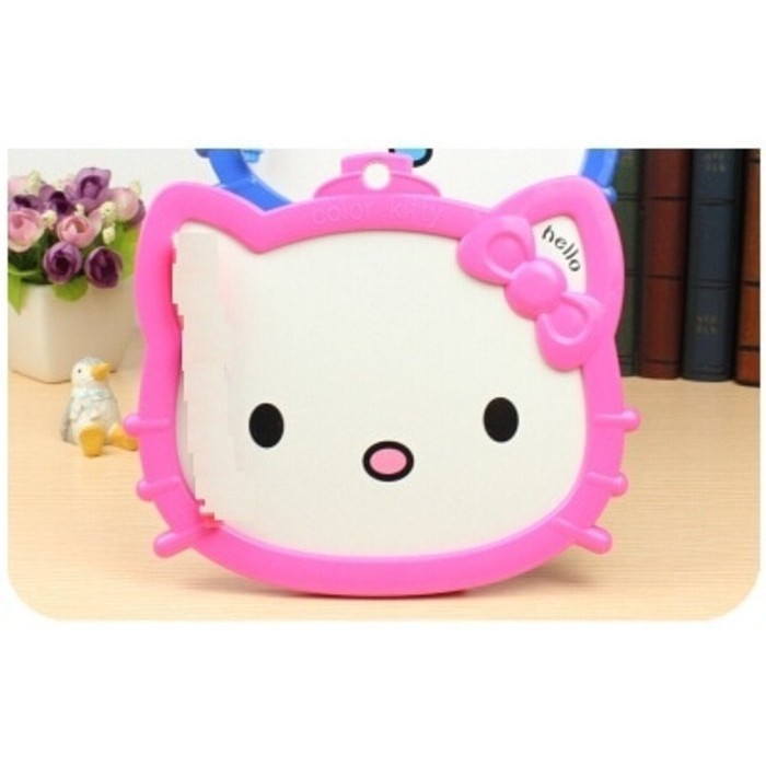 

Papan Tulis Mini Kecil White Board Karakter Lucu Unyu Kepala Hello Kitty Hellokitty Helo Kity HK