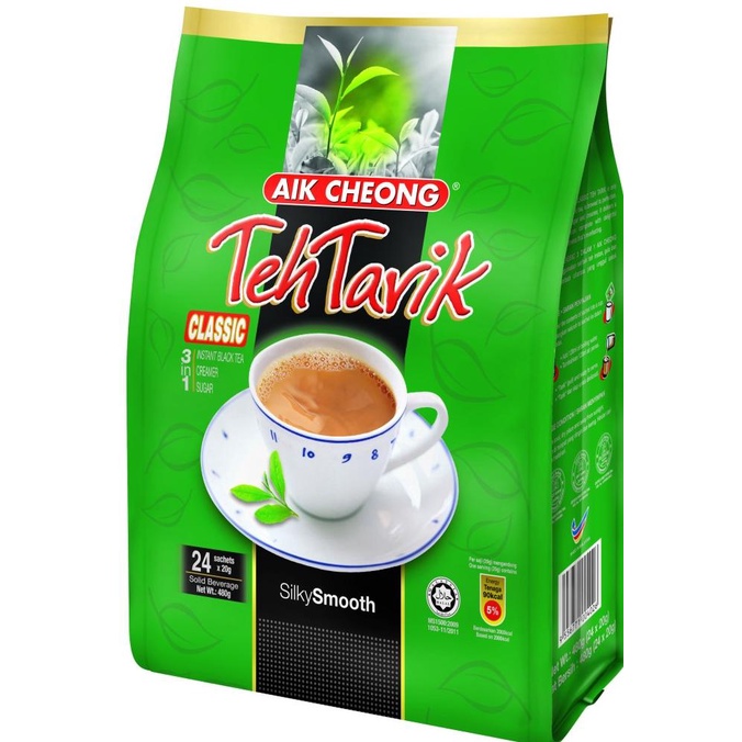 

[ COD ] Teh Tarik Aik Cheong 24x20gr SALE Kode 660