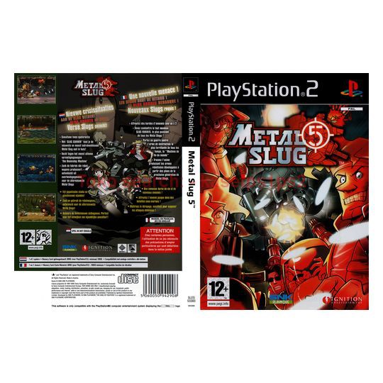 Metal Slug 5 Kaset PS2