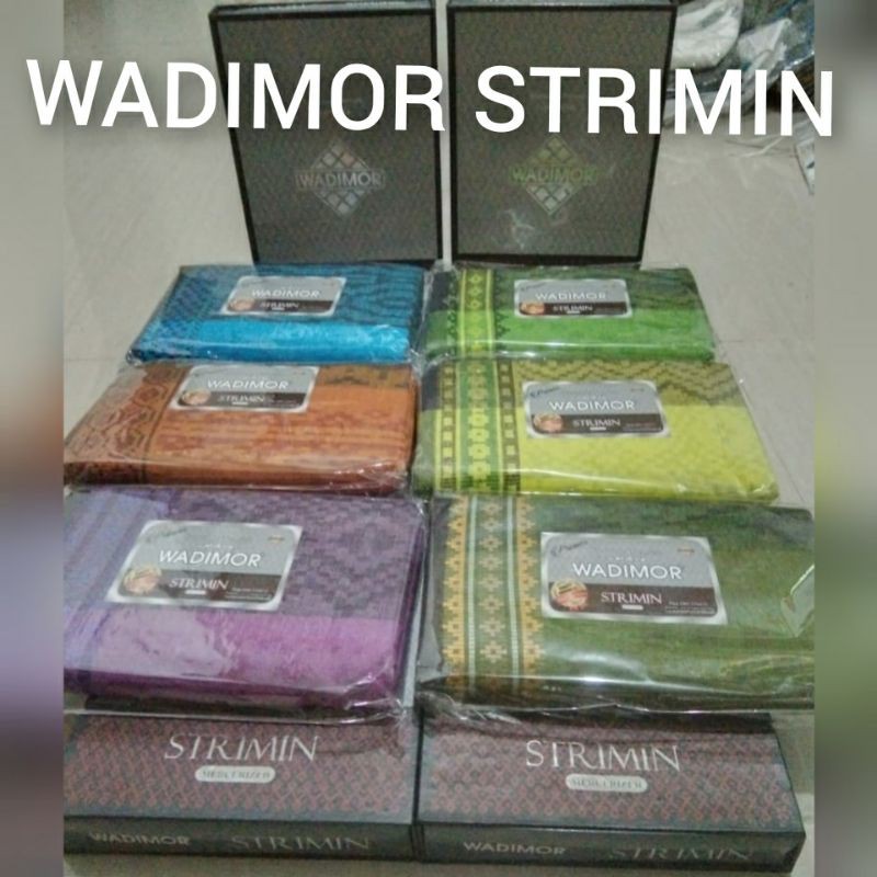 SARUNG WADIMOR MOTIF BALI / WADIMOR BALIMOON CLASSIC / WADIMOR TENUN / WADIMOR POLOS HITAM / WADIMOR