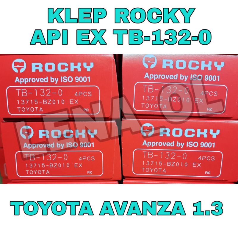 KLEP VALVE KLEP ROCKY TOYOTA AVANZA 1300