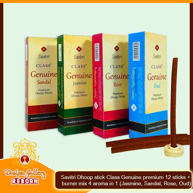 Dupa Hio Wangi India Savitri Class Genuine Dhoop Stick 4 aroma