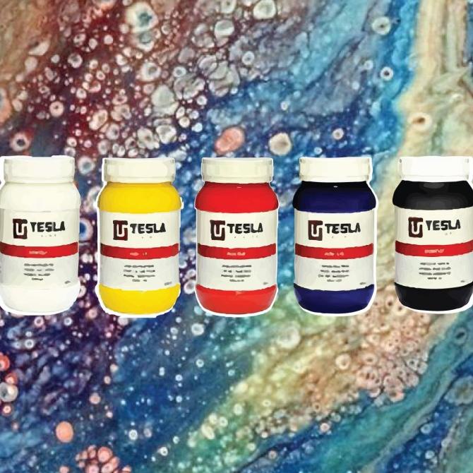 

Tesla Paints 500 Ml - 5 Warna Primer Cat Akrilik