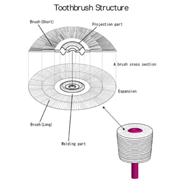 360do ToothBrush for Baby /plus /  Sikat gigi bayi made in japan 360 derajat / 360do sikat gigi