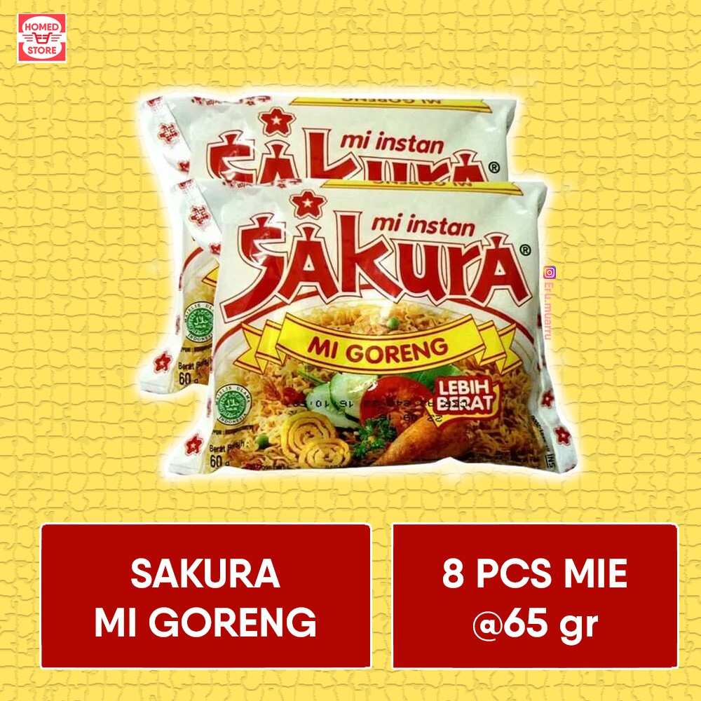 

MI INSTANT SAKURA MIE GORENG PAKET HEMAT 8 PCS TERMURAH