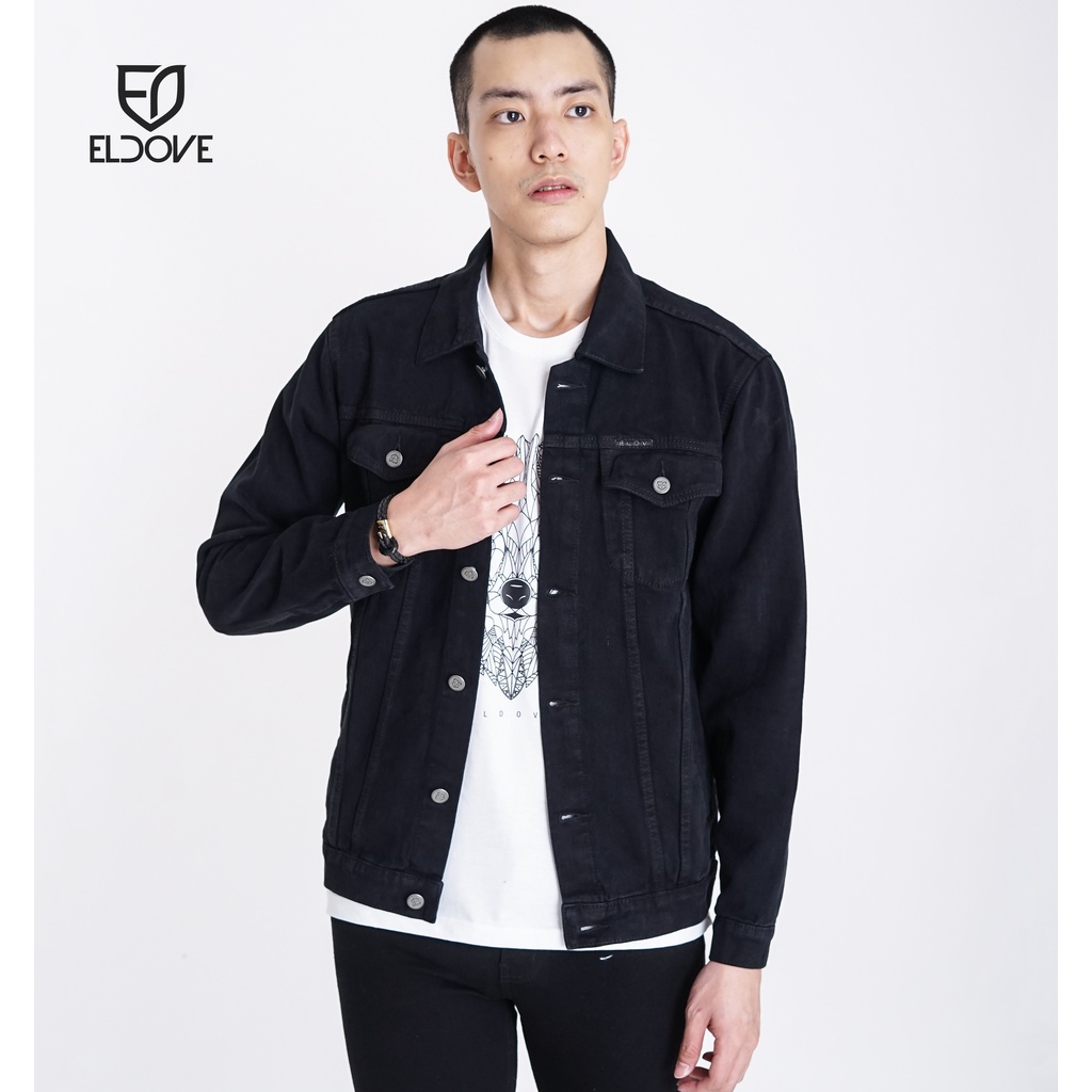 Eldove Denim Jacket Black 5033